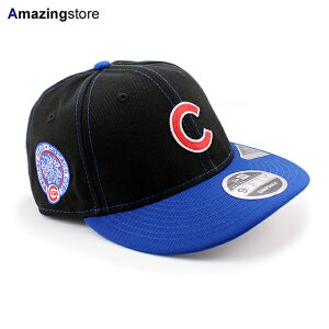 �j���[�G�� �L���b�v RC9FIFTY �V�J�S �J�u�X MLB WRIGLEY FIELD RETRO CROWN SNAPBACK CAP BLACK NEW ERA CHICAGO CUB �X�q �����Y ���f�B�[�X �u���b�N /BLK RC950 �X�i�b�v�o�b�N 26_3RE_0330
