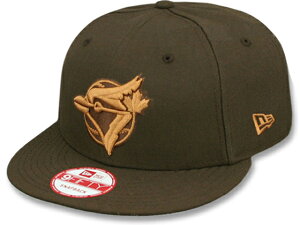 NEW ERA TORONTO BLUE JAYS 【TEAM-BASIC SNAPBACK/BRN-WHEAT】 ニューエラ トロント ブルージェイズ 9FIFTY スナップバック [帽子 new era cap ニューエラキャップ new eraキャップ neweraキャップ ブラウン ウィート B