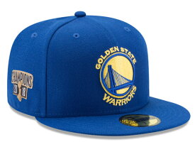 NEW ERA ゴールデンステイト ウォリアーズ 【2018 NBA FINALS CHAMPIONS 59FIFTY FITTED/RYL BLUE】 ニューエラ GOLDEN STATE WARRIORS [18_6_3NBA BIG_SIZE]