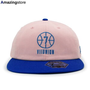 �y�����y�Ή��z7���j�I�� �X�g���b�v�o�b�N �yTHE BALLER STRAPBACK CAP/PINK-BLUE�z 7UNION [19_10_1SU19_10_2]