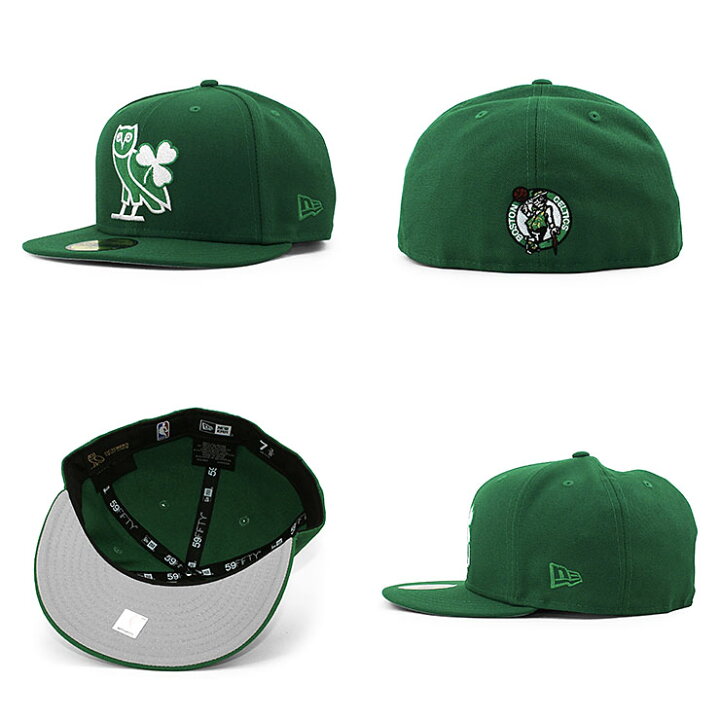 OVO x NBA Boston Celtics New Era 59Fifty Fitted Hat October's Very Own 7 3/8