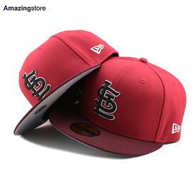 ニューエラ 59FIFTY セントルイス カージナルス MLB VINCOL FITTED CAP CARDINAL-MAROON NEW ERA ST.LOUIS CARDINALS 帽子 カーディナル マルーン 24_NEJP