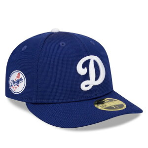 �j���[�G�� �L���b�v �C�O��� LP59FIFTY ���T���[���X �h�W���[�X 2025 MLB BATTING PRACTICE BP FITTED CAP ROYAL BLUE NEW ERA LOS ANGELES DODGERS