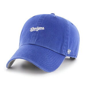 47�u�����h �L���b�v ���T���[���X �h�W���[�X MLB BASE RUNNER SCRIPT CLEAN UP ROYAL BLUE 47BRAND LOS ANGELES DODGERS �N���[���i�b�v ���C�����u���[ B-BSRNS12GWS-RY �X�q �����Y ���f�B�[�X �j�����p LOW PROFILE ��