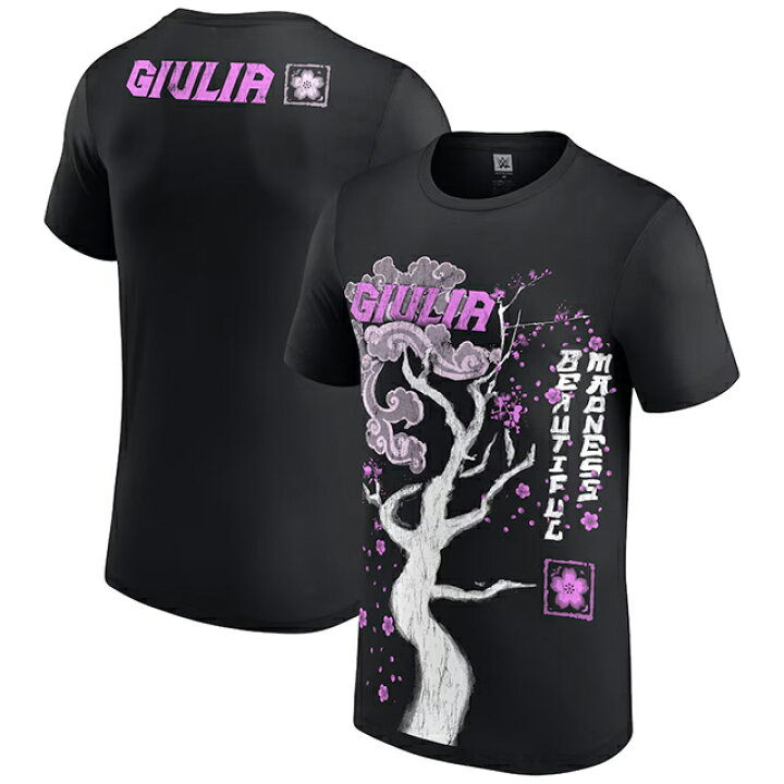 楽天市場】ジュリアモデル 海外取寄 WWE AUTHENTIC Tシャツ BEAUTIFUL 