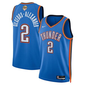 VFC MWXANT_[f CO iCL vJjtH[ INz}VeB T_[ 2025 NBA FINALS SWINGMAN JERSEY ICON EDITION BLUE OKLAHOMA CITY THUNDER SHAI GILIGEOUS ALEXANDER