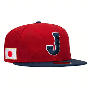 �C�O��� �j���[�G�� �L���b�v 59FIFTY WBC ���{ 2026 WORLD BASEBALL CLASSIC FITTED CAP RED-NAVY NEW ERA JAPAN ���[���h�x�[�X�{�[���N���V�b�N SAMURAI ���W���p��