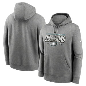 59X[p[{EioLO CO iCL tBftBA C[OX NFL NFC CHAMPIONS LOCKER ROOM TROPHY COLLECTION PULLOVER HOODIE NIKE PHILADELPHIA EAGLES SUPER BOWL LIXSBLVIII 25_2