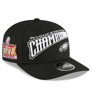59X[p[{EioLO CO j[G 9SEVENTY tBftBA C[OX NFL NFC CHAMPIONS LOCKER ROOM TROPHY COLLECTION SNAPBACK NEW ERA PHILADELPHIA EAGLES SUPER BOWL LIX SBLVIII 25_2
