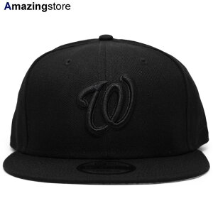 �j���[�G�� �L���b�v 9FIFTY �X�i�b�v�o�b�N ���V���g�� �i�V���i���Y MLB TEAM BASIC SNAPBACK CAP BLACKOUT NEW ERA WASHINGTON NATIONALS �X�q �����Y ���f�B�[�X �j�����p �u���b�N /BLK 26_1RE_0109