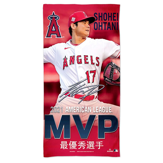 ANGELS 大谷翔平さんのタオル☆2021年MVP-