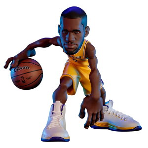 CO u WF[Xf 12" VINYL FIGURINE T[X CJ[Y LOS ANGELES LAKERS LeBRON JAMES ICON EDITION 23_11_NBA tBMA
