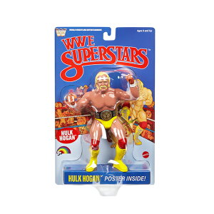 �n���N �z�[�K�����f�� WWE �A�N�V�����t�B�M���A MATTEL LJN SUPERSTARS ACTION FIGURE HULK HOGAN HULKMANIA �n���N�}�j�A RAW SMACKDOWN /BLK 25_12