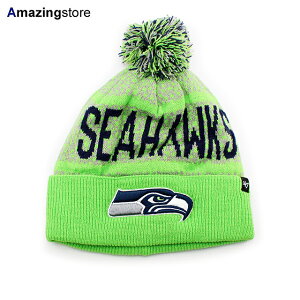 47�u�����h �j�b�g�L���b�v �r�[�j�[ �V�A�g�� �V�[�z�[�N�X NFL REDROCK KNIT CAP BEANIE LIME GREEN 47BRAND SEATTLE SEAHAWKS /26_2 ��60��X�[�p�[�{�E�� SUPER BOWL LX