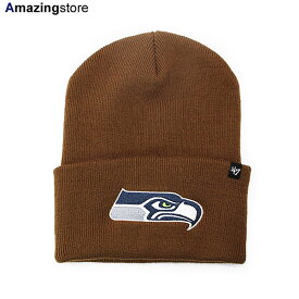 47ブランド 47brand カーハート ニット ビーニー シアトル シーホークス 【CARHARTT NFL CUFF KNIT BEANIE/BROWN】 47BRAND SEATTLE SEAHAWKS ブラウン [/BRN 20_11_4FTS]