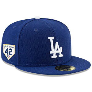 �j���[�G�� 59FIFTY ���T���[���X �h�W���[�X MLB JACKIE ROBINSON GAME FITTED CAP ROYAL BLUE NEW ERA LOS ANGELES DODGERS 24_1