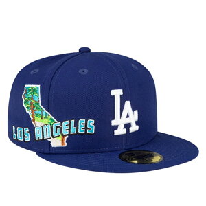 �j���[�G�� 59FIFTY ���T���[���X �h�W���[�X MLB STATEVIEW FITTED CAP ROYAL BLUE NEW ERA LOS ANGELES DODGERS 24_1