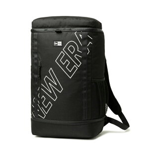 �j���[�G�� �{�b�N�X�p�b�N 32L BOX PACK PRINT LOGO OUTLINE BLACK NEW ERA 25_2 NE2025SS �����b�N�T�b�N