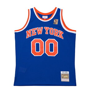 MF DOOM�R���{ �C�O��� �~�b�`�F���A���h�l�X ���j�t�H�[���W���[�W�[ �j���[���[�N �j�b�N�X A NEW YORK STORY FASHION JERSEY ROYAL BLUE MITCHELL&NESS NEW YORK KNICKS ���C�����u���[