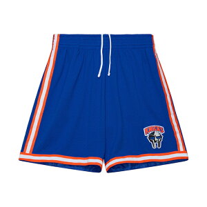 MF DOOM�R���{ �C�O��� �~�b�`�F���A���h�l�X �V���[�c �j���[���[�N �j�b�N�X A NEW YORK STORY FASHION SHORTS ROYAL BLUE MITCHELL&NESS NEW YORK KNICKS ���C�����u���[
