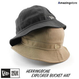 【あす楽】ニューエラ ハット エクスプローラー HERRINGBONE EXPLORER BUCKET HAT NEW ERA 23_3_4