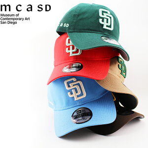 MCASD j[G Lbv 9TWENTY TfBGS phX MLB MUSEUM OF CONTEMPORARY ART SAN DIEGO ADJUSTABLE CAP NEW ERA PADRES
