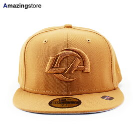 ニューエラ キャップ 59FIFTY ロサンゼルス ラムズ NFL TEAM BASIC FITTED CAP LIGHT BRONZE NEW ERA LOS ANGELES RAMS 帽子 23_12_4NE