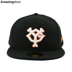 yyΉzj[G 59FIFTY ǔ WCAcyNPB TEAM LOGO FITTED CAP/BLACK-WHITE-ORANGEzNEW ERA YOMIURI GIANTS [21_2_NE MENS WOMENS jZbNX l TOKYO ]