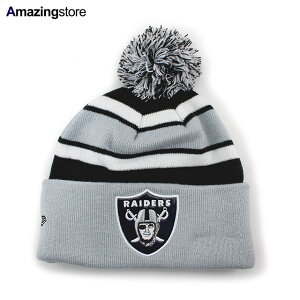 �j���[�G�� �j�b�g �r�[�j�[ �I�[�N�����h ���C�_�[�X NFL BIG-SCREEN KNIT BEANIE BLACK NEW ERA OAKLAND RAIDERS �X�q �����Y ���f�B�[�X �j�����p DEAD+STOCK