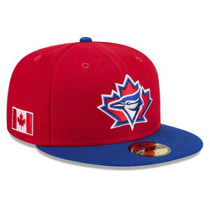 �J�i�_�f�[���f�� �j���[�G�� �L���b�v 59FIFTY �g�����g �u���[�W�F�C�Y 2026 CANADA DAY FITTED CAP RED-ROYAL BLUE NEW ERA TORONTO BLUE JAYS TURN-BACK-THE-CLOCK 5950 �X�q �����Y ���f�B�[�X ���j�Z�b�N�X �j�����p