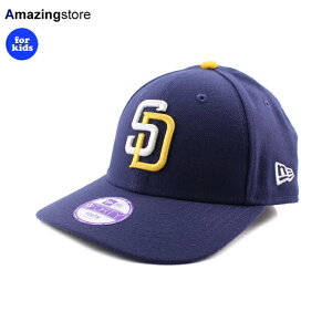 qp j[G Lbv 9FORTY TfBGS phX YOUTH MLB 2007-2016 THE LEAGUE ADJUSTABLE CAP NAVY NEW ERA SAN DIEGO PADRES