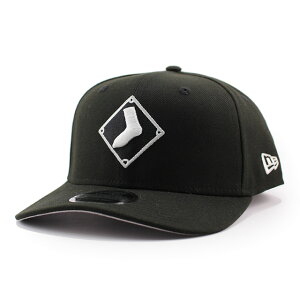 �j���[�G�� �L���b�v 9SEVENTY �X�g���b�` �X�i�b�v�o�b�N �V�J�S �z���C�g�\�b�N�X MLB STRETCH SNAPBACK CAP BLACK NEW ERA CHICAGO WHITE SOX �X�q �����Y ���f�B�[�X �j�����p 970SS �싅 ���W���[���[�O 26_4RE_