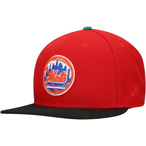 �j���[�G�� �L���b�v �C�O��� 9FIFTY �X�i�b�v�o�b�N �j���[���[�N ���b�c THE 7 LINE MLB HOME RUN APPLE COLLECTION SNAPBACK CAP SCARLET NEW ERA NEW YORK METS �X�q �����Y ���f�B�[�X �j�����p 950 ���b�h 26_3RE_0323