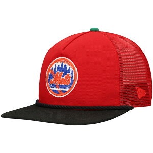 �j���[�G�� �L���b�v GOLFER �X�i�b�v�o�b�N �j���[���[�N ���b�c THE 7 LINE MLB HOME RUN APPLE COLLECTION MESH SNAPBACK CAP SCARLET NEW ERA NEW YORK METS �X�q �����Y ���f�B�[�X �j�����p ���b�h �S���t�@�[ 26_3RE_0