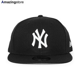 ニューエラ キャップ 59FIFTY ニューヨーク ヤンキース MLB TEAM BASIC FITTED CAP BLACK WHITE NEW ERA NEW YORK YANKEES 帽子 メンズ レディース 男女兼用 ブラック ホワイト /BLK BIG_SIZE 24_4RE_0419