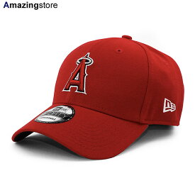 ニューエラ キャップ 9FORTY ロサンゼルス エンゼルス MLB THE LEAGUE GAME ADJUSTABLE CAP RED NEW ERA LOS ANGELES ANGELS レッド 帽子 メンズ レディース 男女兼用 /RED 24_4RE_0423