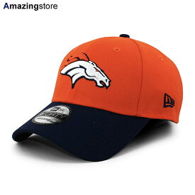 ニューエラ キャップ 9FORTY デンバー ブロンコス NFL THE LEAGUE ADJUSTABLE CAP ORANGE NAVY NEW ERA DENVER BRONCOS 帽子 メンズ レディース 男女兼用 オレンジ ネイビー /ORG 24_3RE_0312
