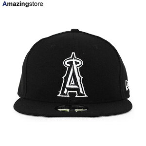 �j���[�G�� �L���b�v 59FIFTY ���T���[���X �G���[���X MLB TEAM BASIC FITTED CAP BLACK WHITE NEW ERA LOS ANGELES ANGELS �u���b�N �X�q �����Y ���f�B�[�X �j�����p /BLK BIG_SIZE 25_5RE_25_6RE_0604