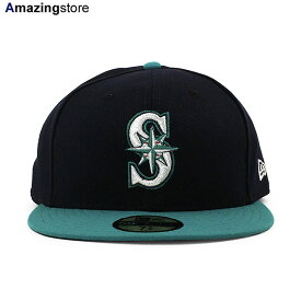 ニューエラ キャップ 59FIFTY シアトル マリナーズ MLB ON-FIELD AUTHENTIC ALTERNATE FITTED CAP NAVY TEAL NEW ERA SEATTLE MARINERS 70360952 ネイビー ティール 帽子 メンズ レディース 男女兼用 /NAVY BIG_SIZE 23_11RE_11_30