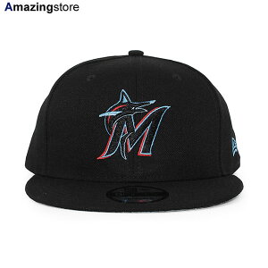 �j���[�G�� �L���b�v 9FIFTY �X�i�b�v�o�b�N �}�C�A�~ �}�[�����Y MLB TEAM BASIC SNAPBACK CAP BLACK NEW ERA MIAMI MARLINS �X�q �����Y ���f�B�[�X �j�����p �u���b�N /BLK 950 26_4RE_0403