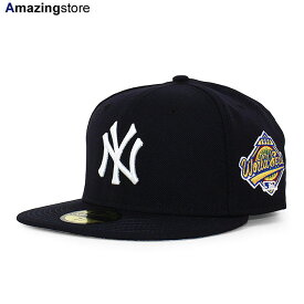 ニューエラ キャップ 59FIFTY ニューヨーク ヤンキース MLB 1996 WORLD SERIES GAME FITTED CAP NAVY NEW ERA NEW YORK YANKEES 帽子 メンズ レディース 男女兼用 ネイビー /NAVY BIG_SIZE 24_4RE_0410