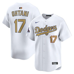  2025 S[hRNV Jĕf NIKE vJjtH[ T[X hW[X 2025 MLB GOLD COLLECTION REPLICA PLAYER JERSEY WHITE iCL LOS ANGELES DODGERS SHOHEI OHTANI zCg /WHT