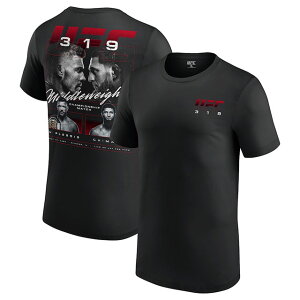 �h���J�X �f�� �v���V vs �J���U�b�g �`�}�G�t���f�� �C�O��� UFC T�V���c UFC319 MAIN EVENT T-SHIRT BLACK KHAMZAT CHIMAEV DU PLASSIS