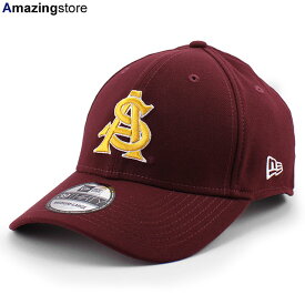ニューエラ キャップ 39THIRTY アリゾナステイト サンデビルズ NCAA TEAM CLASSIC FLEX FIT CAP MAROON NEW ERA ARIZONA STATE SUN DEVILS ASU 帽子 メンズ レディース 男女兼用 バーガンディ 3930 カレッジ 大学 COLLEGE 26_7RE_0717