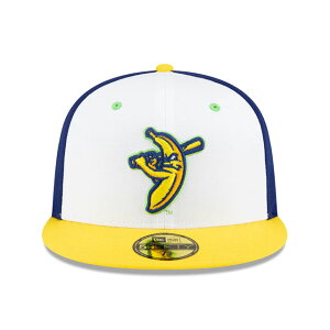 �C�O��� �j���[�G�� �L���b�v 59FIFTY �T�o���i �o�i�i�Y ALTENATE FITTED CAP WHITE-BLUE NEW ERA SAVANNA BANANAS