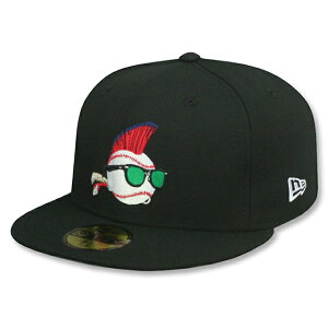 j[G 59FIFTY f W[[O WILD THING FITTED CAP BLACK NEW ERA MAJOR LEAGUE