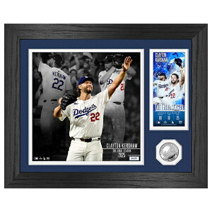 NCg J[VEf CO MLB ދLORCtzR[Wt[ T[X hW[X FINAL SEASON SILVER COIN TICKET PHOTO MINT LOS ANGELES DODGERS CLAYTON KERSHAW