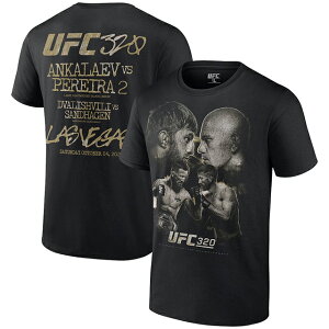 �C�O��� UFC320 T�V���c �}�S���h �A���J���G�tvs�A���b�N�X �y���C�����f�� MAIN EVENT T-SHIRT BLACK MAGOMED ANKALAEV ALEX PEREIRA