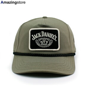 AJj[h WbN _jGY XibvobN JACK DANIELS ROSCOE SNAPBACK CAP OLIVE I[u AMERICAN NEEDLE