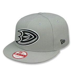 ニューエラ 9FIFTY アナハイム ダックス NHL TEAM-BASIC SNAPBACK CAP GREY-BLK NEW ERA NEW ERA ANAHEIM DUCKS グレー 帽子